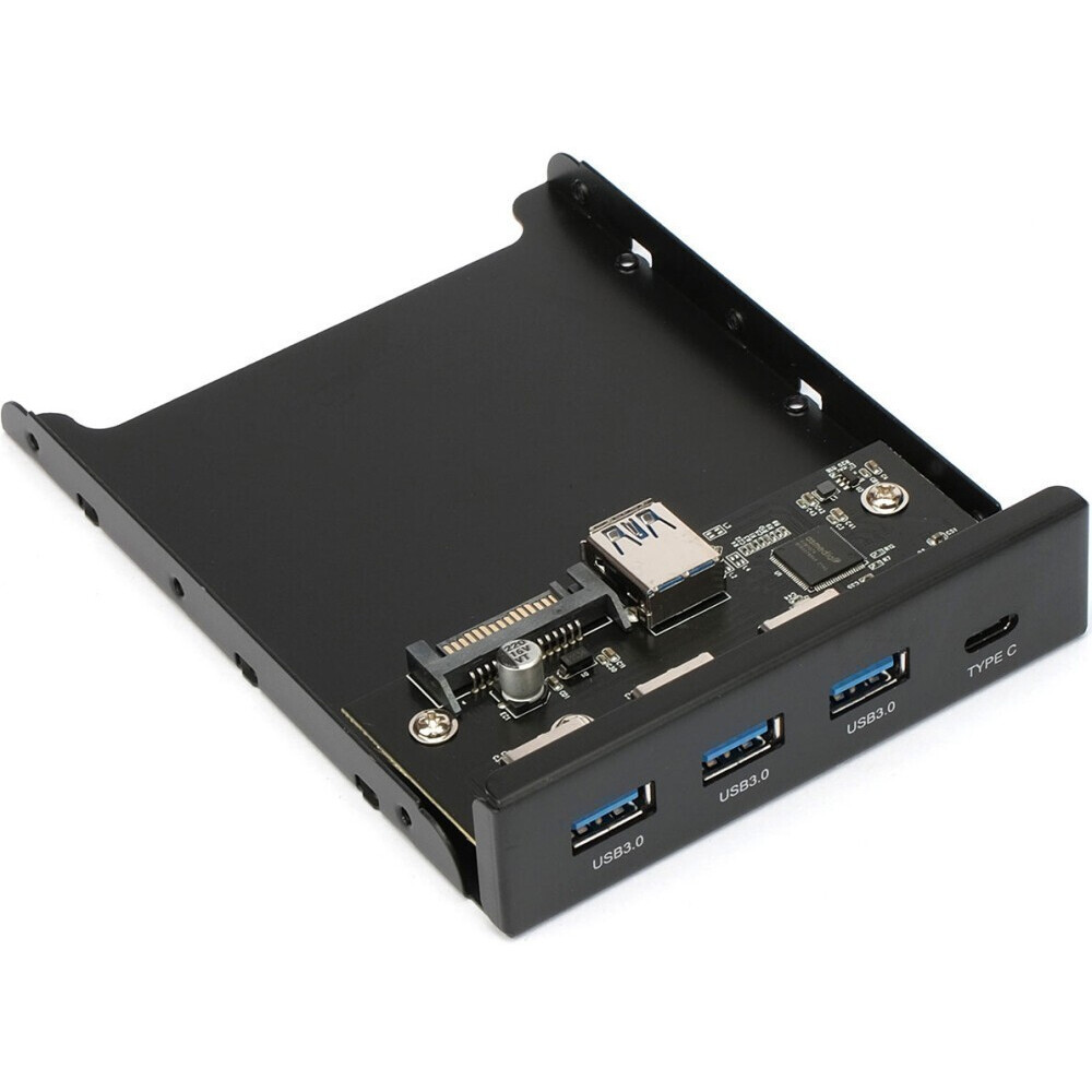 Передняя панель портов Gembird FP3.5-USB3-3A1C - фото 4