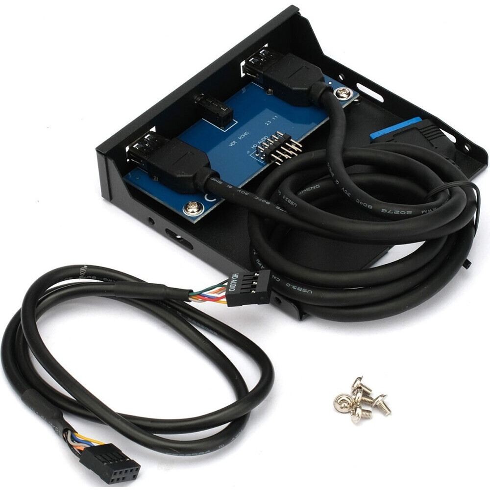 Передняя панель портов Gembird FP3.5-USB3-2A-HDA - фото 5