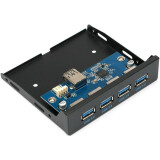 Передняя панель портов Gembird FP3.5-USB3-4A