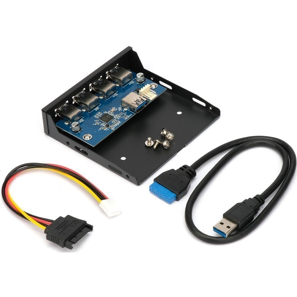 Передняя панель портов Gembird FP3.5-USB3-4A - фото 5