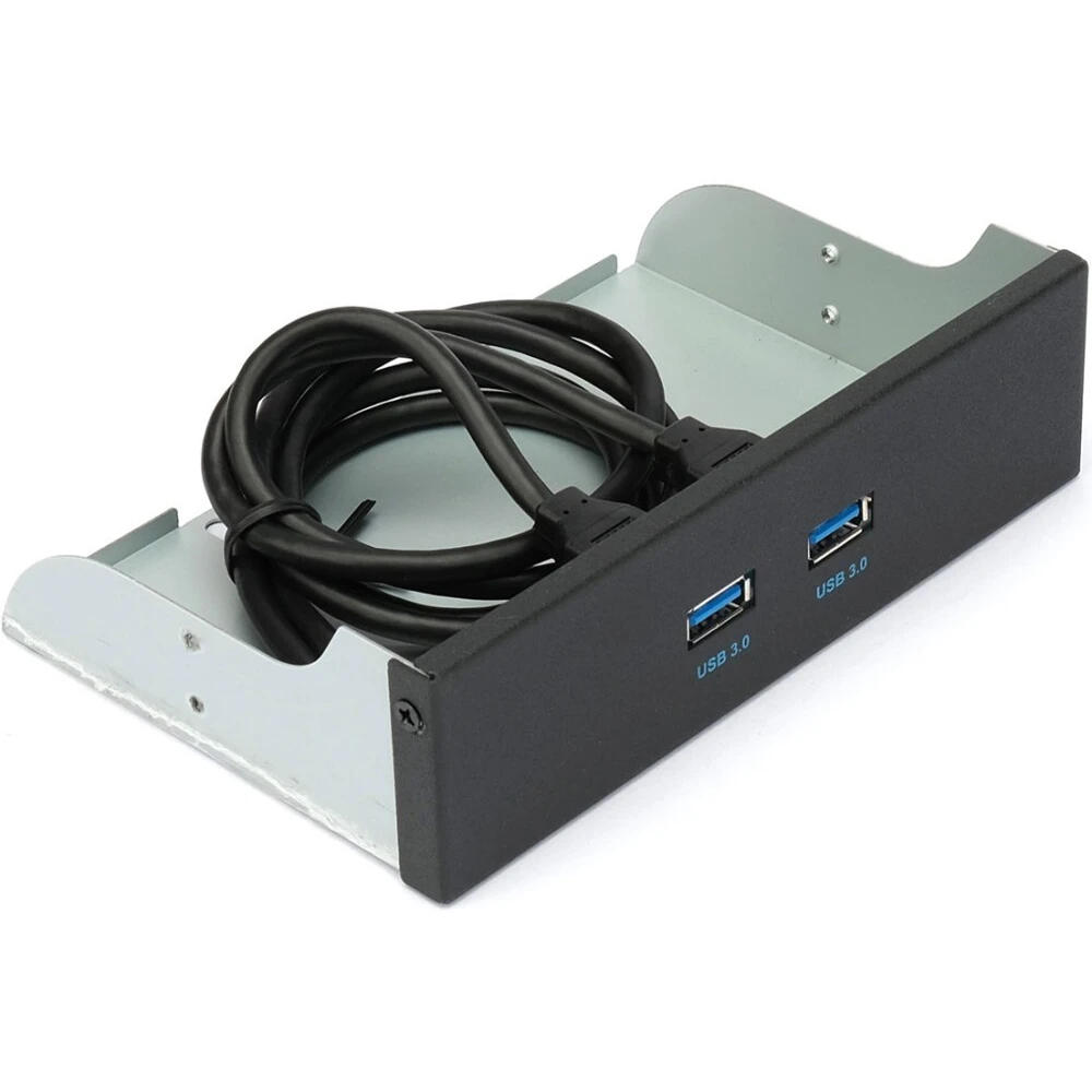 Передняя панель портов Gembird FP5.25-USB3-2A - фото 2