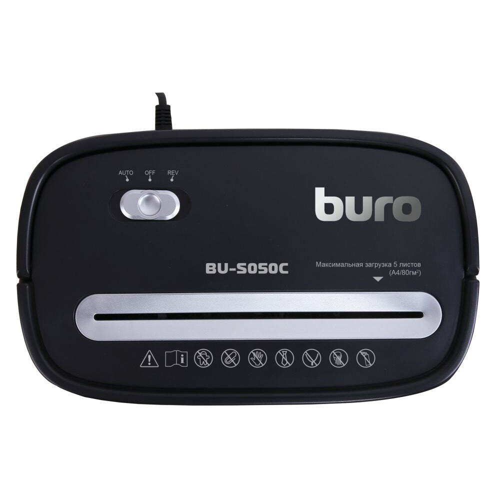 Уничтожитель бумаги (шредер) BURO BU-S050C - OS050C - фото 3