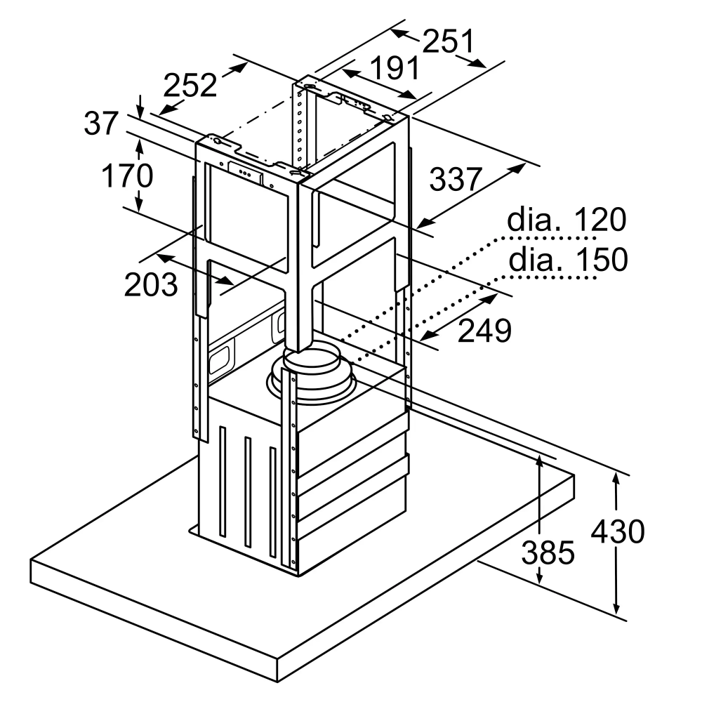 Вытяжка Bosch DIB97IM50M - фото 4