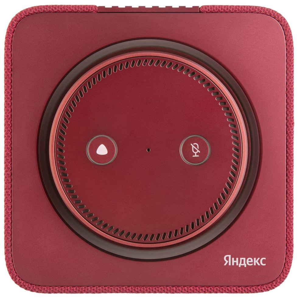 Умная колонка Яндекс Станция Макс Zigbee красная (YNDX-00052R) - фото 2