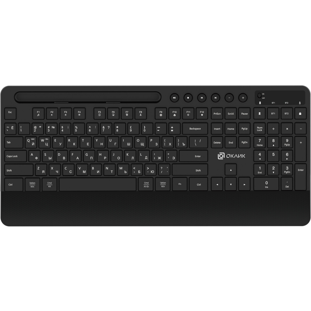Клавиатура Oklick 865S Black: купить в интернет магазине Регард Москва ...