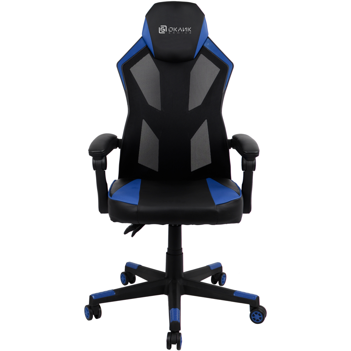 Игровое кресло Oklick 121G Blue - 1873076