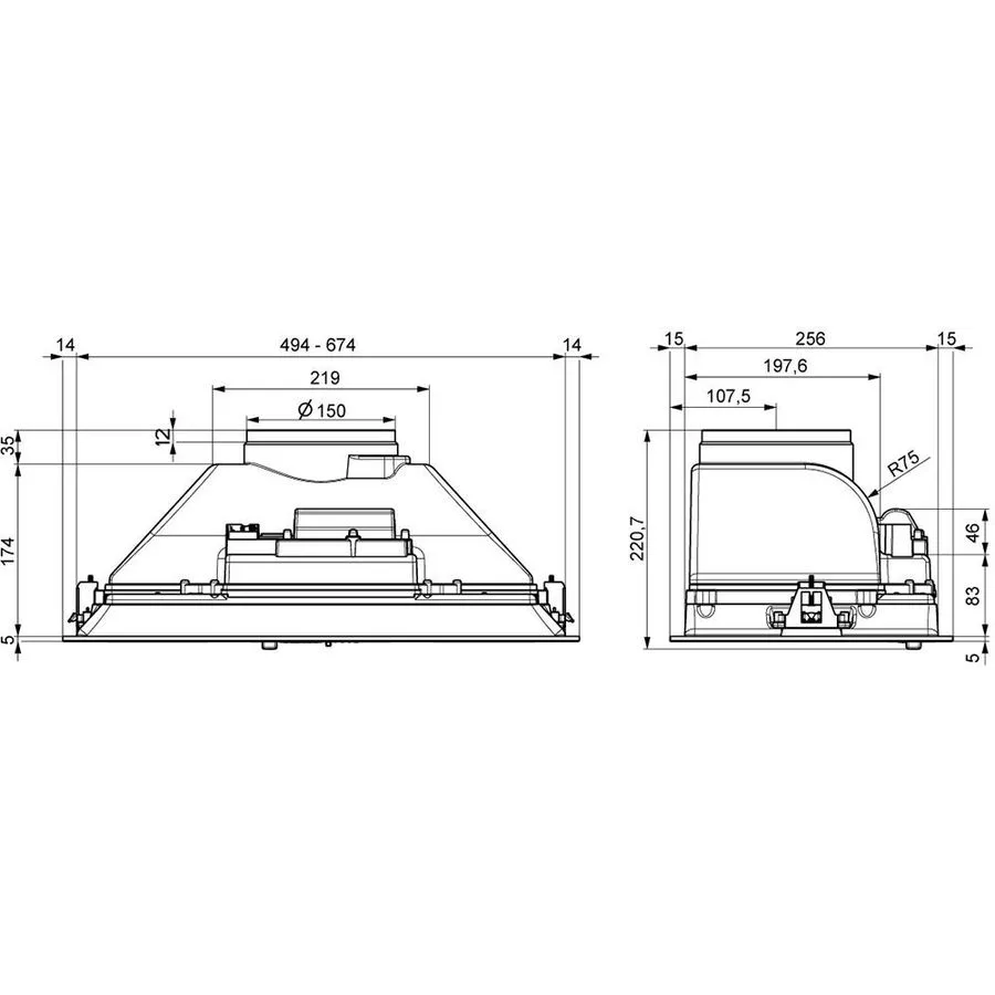 Вытяжка Elikor Breeze 70Н-450-П3Д Stainless Steel - фото 2