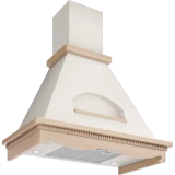 Вытяжка Elikor Бельведер 90П-650-П3Д Beige/Bleached Oak