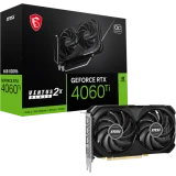 Видеокарта NVIDIA GeForce RTX 4060 Ti MSI 8Gb (RTX 4060 Ti VENTUS 2X BLACK 8G OC)