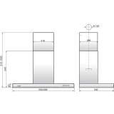 Вытяжка Elikor Опал 90Н-650-Э3Д Steel (941257)