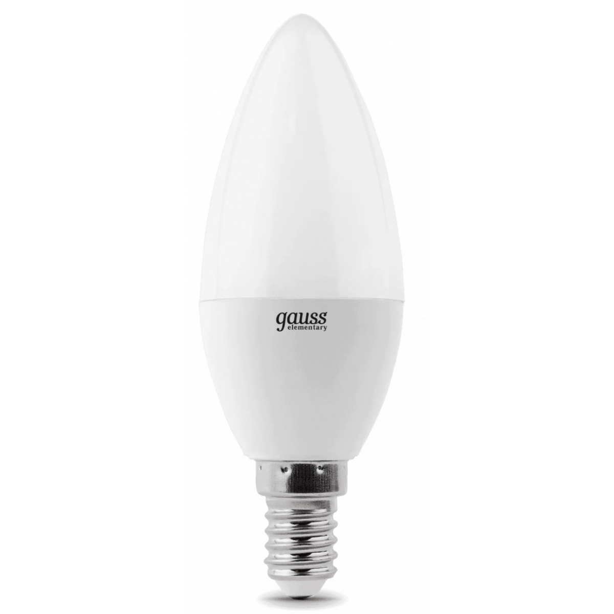 Светодиодная лампочка Gauss Elementary Candle 3000K (6 Вт, E14) 10 шт.