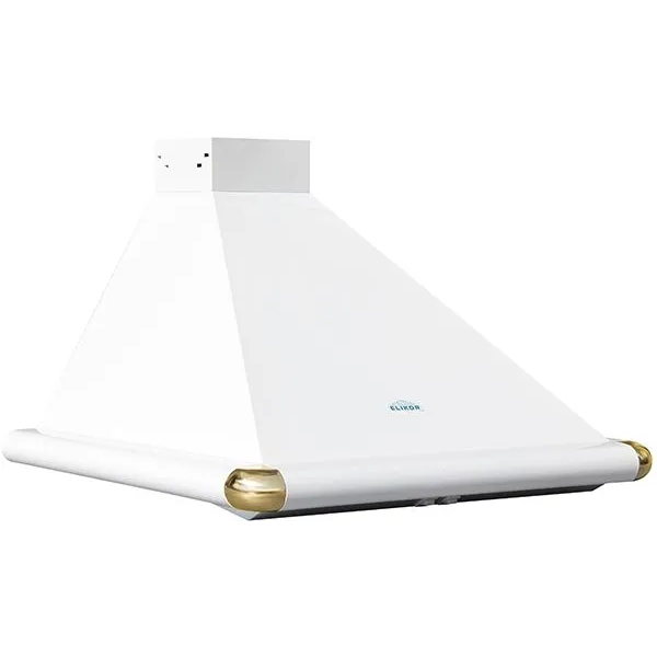 Вытяжка Elikor Сатурн 50П-180-В1Л White/Gold
