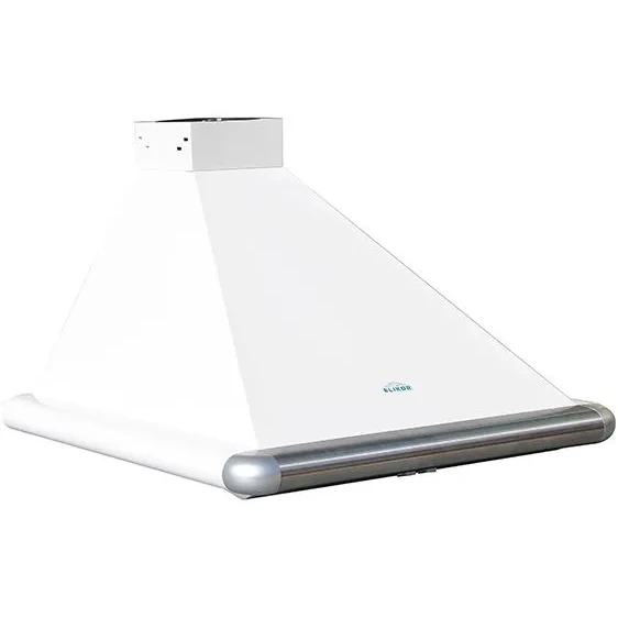Вытяжка Elikor Сатурн 50П-180-В1Л White/Steel - 221968