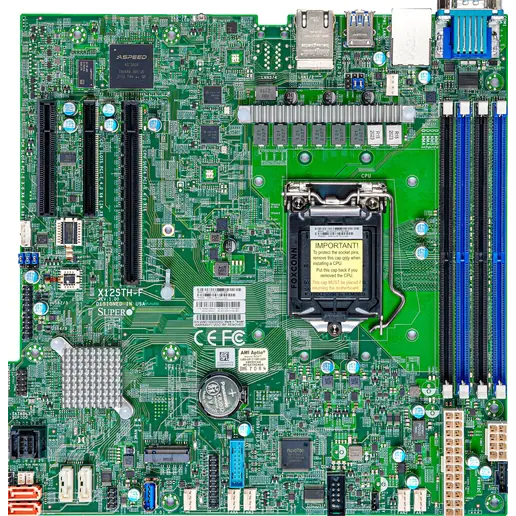 Серверная материнская плата SuperMicro X12STH-F-O - MBD-X12STH-F-O