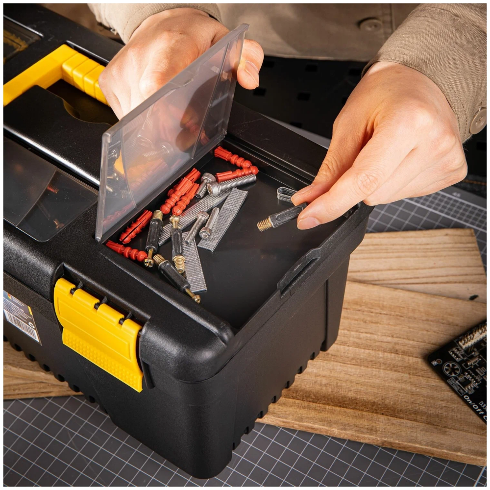 Ящик для инструментов Deli DL432414 - фото 4