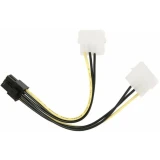 Переходник 2x Molex - PCI-E 6-pin, PREMIER 6-096-PSU-6