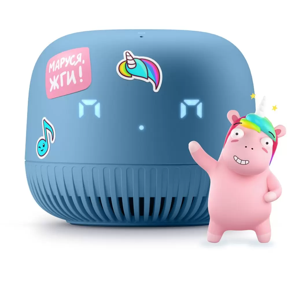 Умная колонка VK Капсула Нео синий (VKSP11BL) - фото 5