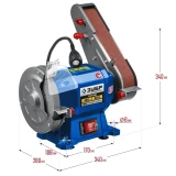 Заточная машина ЗУБР ПТЛ-150