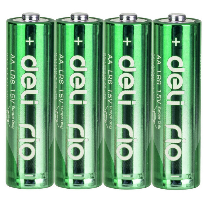 Батарейка Deli Rio E82902 (AA, 4 шт.) - фото 4