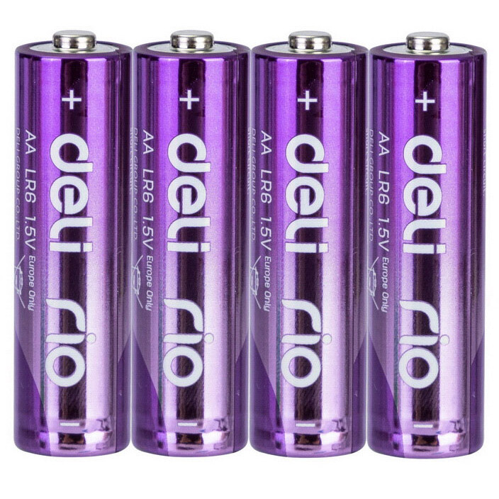 Батарейка Deli Rio E82902 (AA, 4 шт.) - фото 5