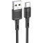 Кабель USB - USB Type-C, 1м, HOCO X83 Black (HC-70905) - 6931474770905