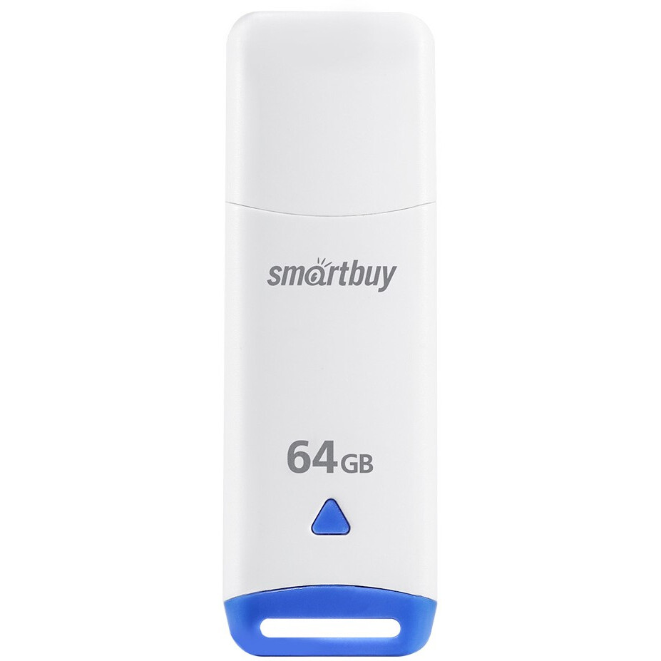 USB Flash накопитель 64Gb SmartBuy Easy White (SB064GBEW)