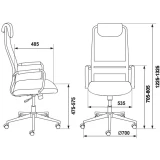 Офисное кресло Бюрократ KB-9N/DG/TW-12