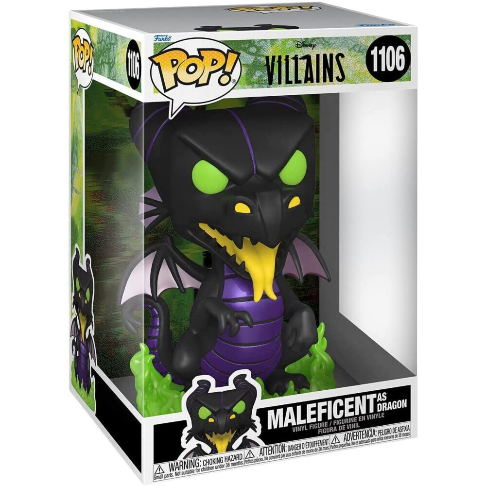 Фигурка Funko POP! Disney Villains Maleficent As Dragon - 57354 - фото 2