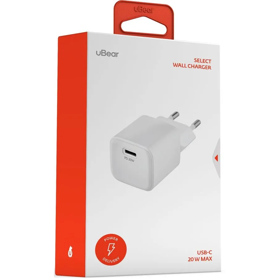 Сетевое зарядное устройство uBear WC20WH01-AD - фото 3