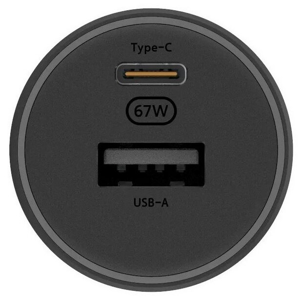 Автомобильное зарядное устройство Xiaomi Mi 67W Car Charger - BHR6814GL - фото 2