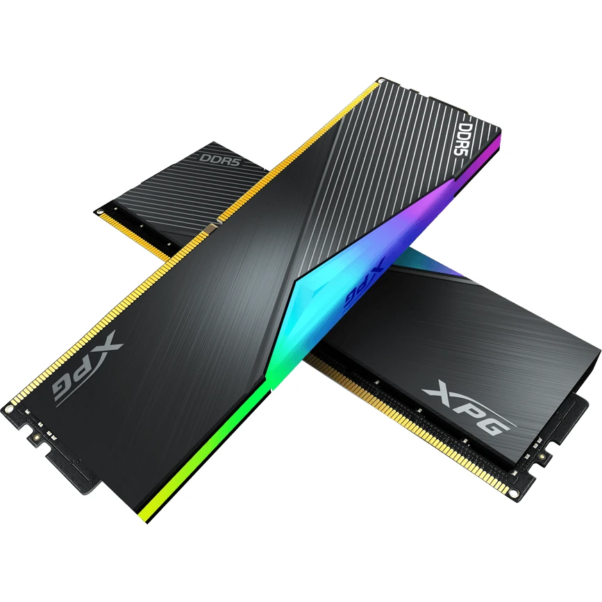Оперативная память 64Gb DDR5 5600MHz ADATA XPG Lancer RGB (AX5U5600C3632G-DCLARBK) (2x32Gb KIT) - фото 2