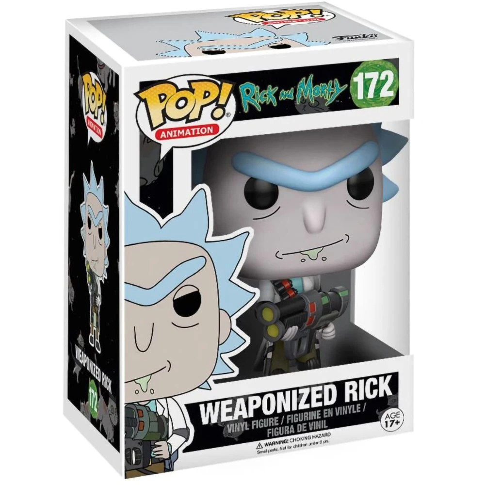 Фигурка Funko POP! Animation Rick & Morty Weaponized Rick w/Chase - 12439 - фото 2