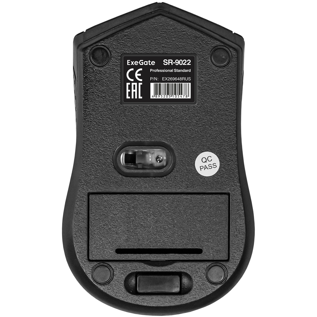 Мышь ExeGate SR-9065 Black - EX294837RUS - фото 4