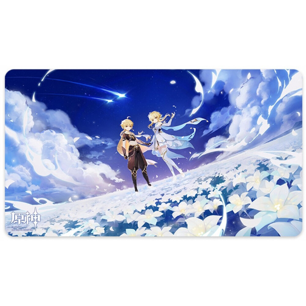 Коврик для мыши miHoYo Genshin Impact Desk Mat Twin Stars in the Flower Field - 6972957488900