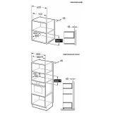 Встраиваемая микроволновая печь Korting KMI 820 GNBX