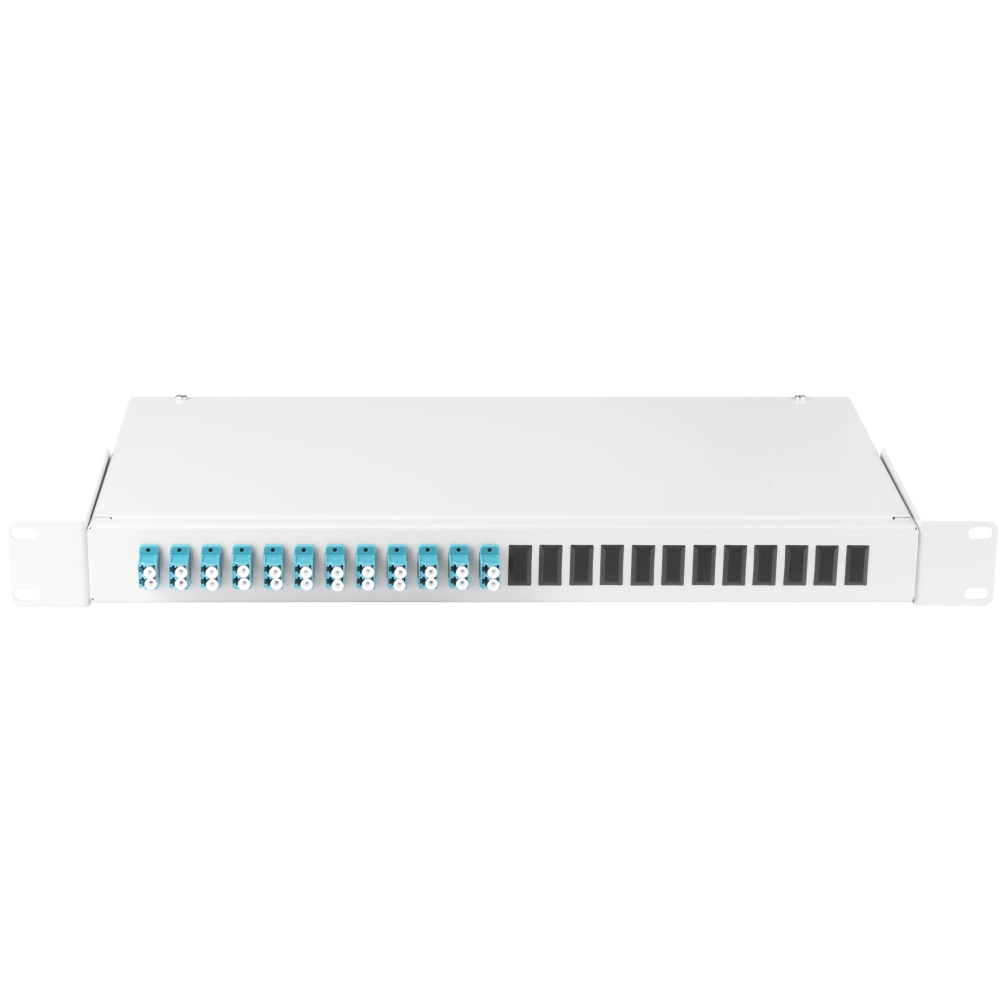 Оптический кросс NIKOMAX NMF-RP04LCUS2-WS-ES-1U-GY