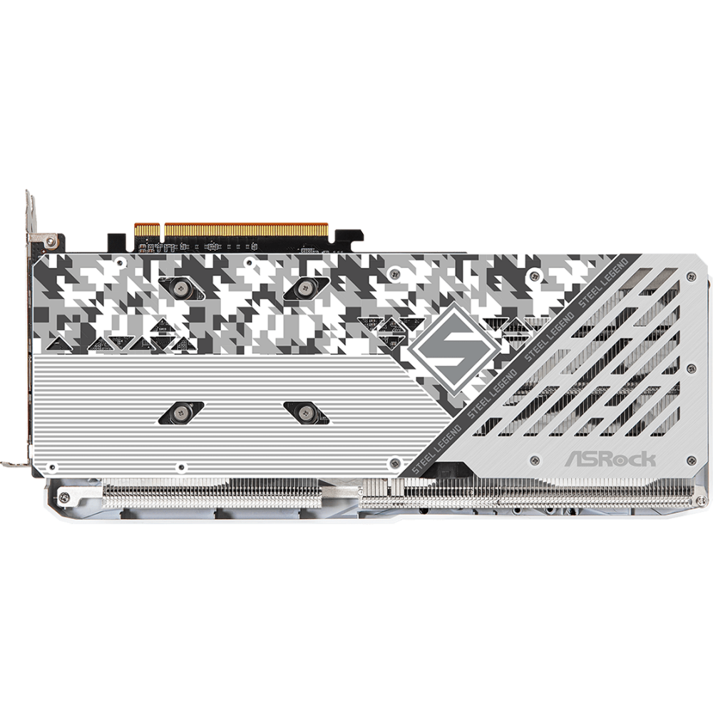 Видеокарта AMD Radeon RX 7600 ASRock Steel Legend OC 8Gb (RX7600 SL 8GO) - фото 4