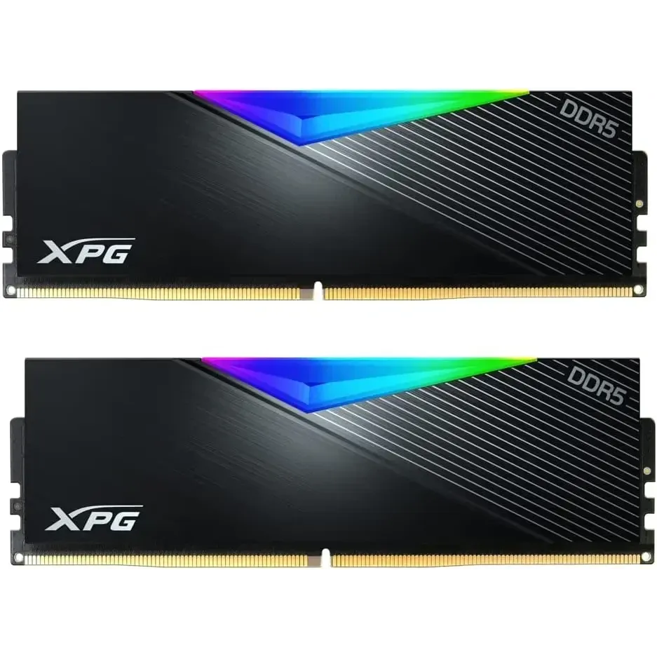 Оперативная память 64Gb DDR5 6400MHz ADATA XPG Lancer RGB (AX5U6400C3232G-DCLARBK) (2x32Gb KIT)
