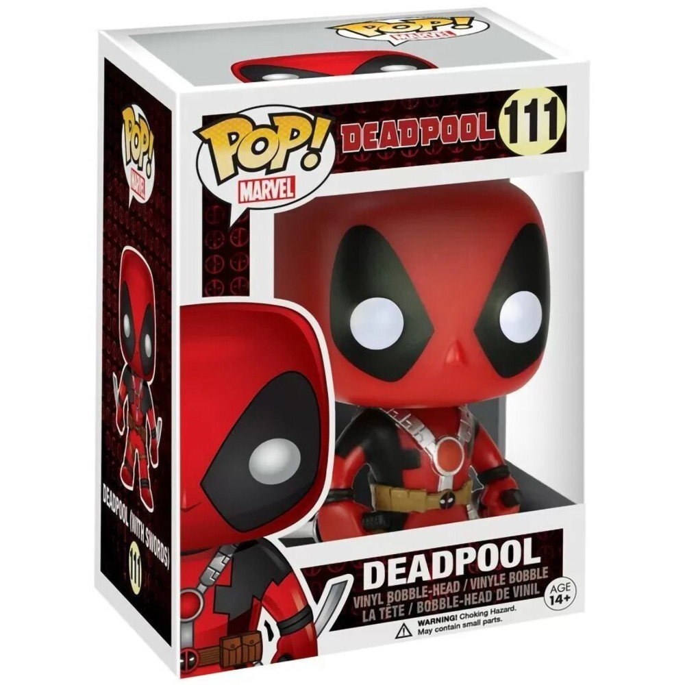 Фигурка Funko POP! Bobble Marvel Deadpool Two Swords - 7486 - фото 2
