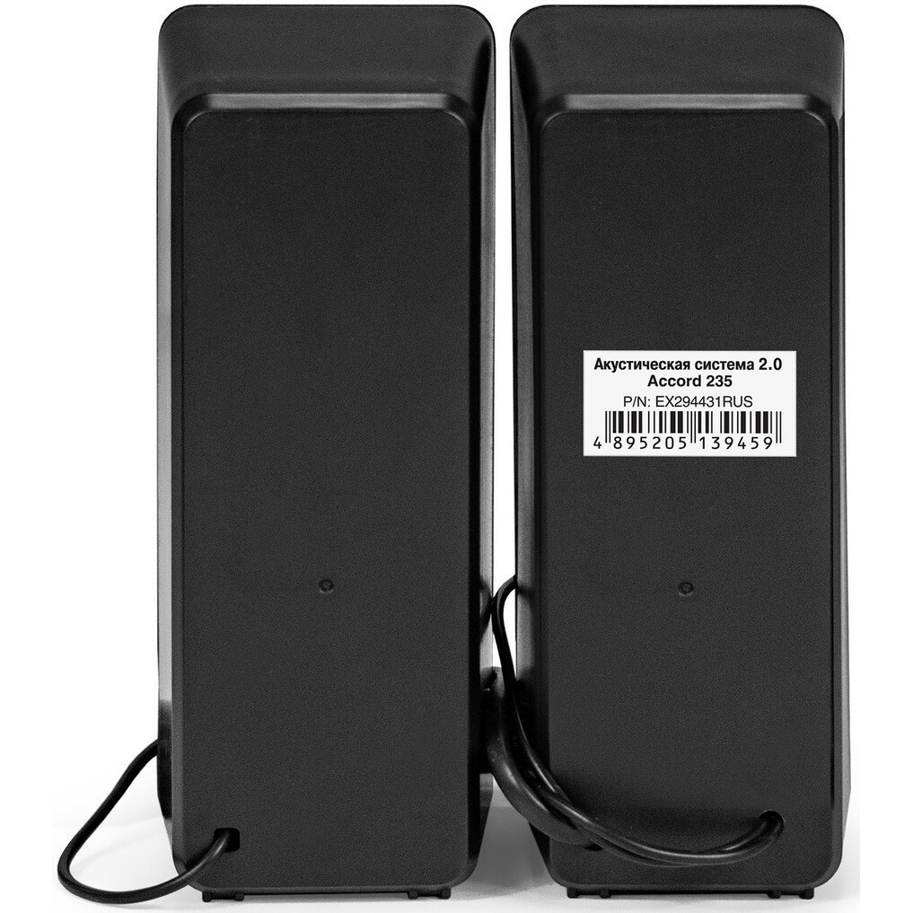 Колонки ExeGate Accord 235 Black - EX294431RUS - фото 2