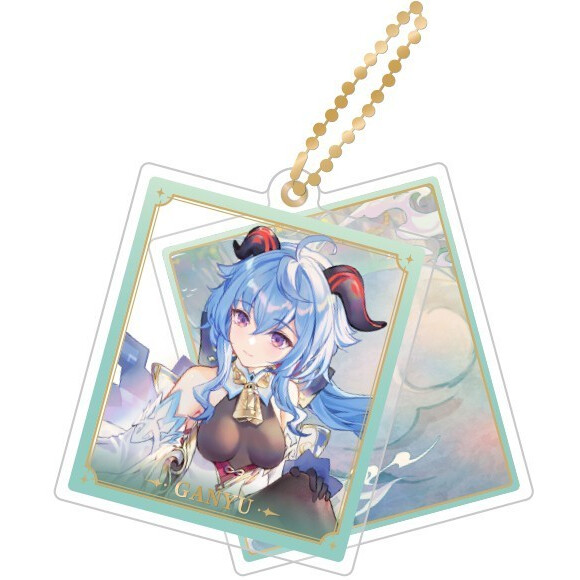 Брелок miHoYo Genshin Impact Character Acrylic Strap Ganyu