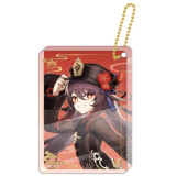 Брелок miHoYo Genshin Impact Characters Acrylic Block Strap Hutao (6974696611434)
