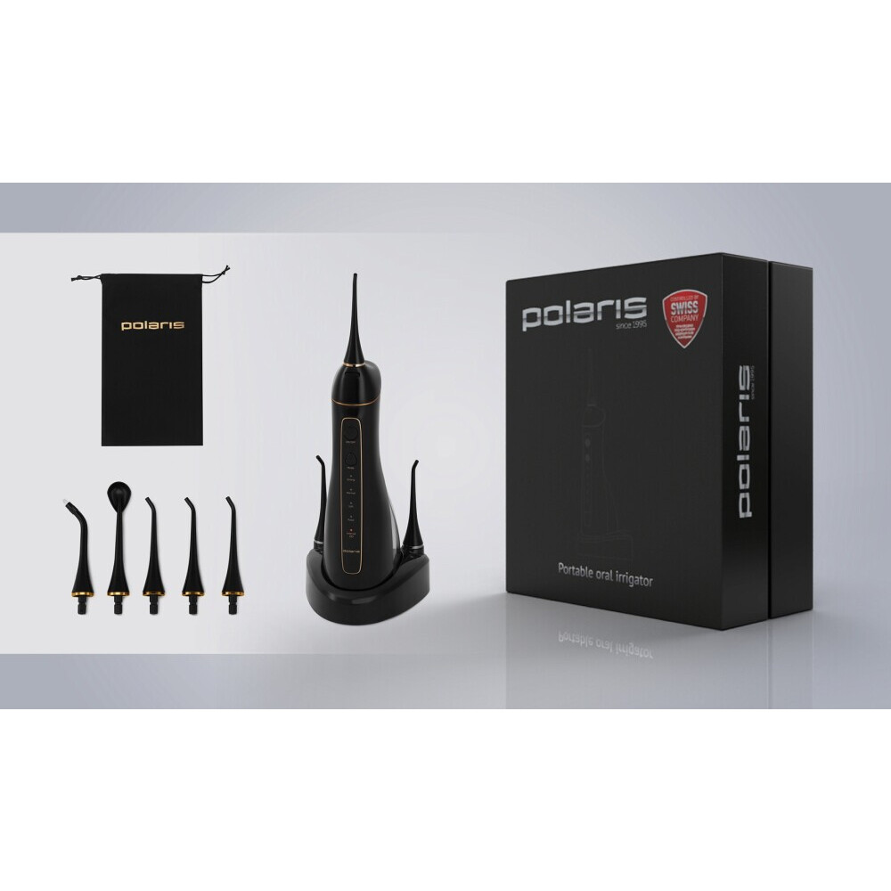 Ирригатор Polaris PWF 0201 Black - фото 16