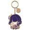 Брелок miHoYo Genshin Impact Chibi Character Metal Keychain Raiden Shogun - 6974696617825