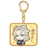 Брелок miHoYo Genshin Impact Chibi Expressions Character Acrylic Keychain Albedo (6974096530120)