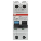 Автоматический выключатель дифференциального тока ABB DS201 C10 AC30 (2CSR255080R1104)