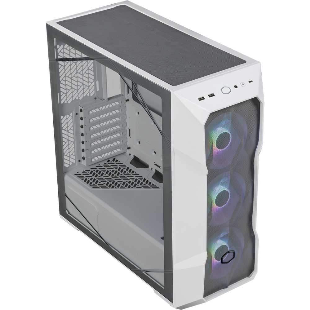 Корпус Cooler Master MasterBox TD500 Mesh V2 White (TD500V2-WGNN-S00) - фото 3