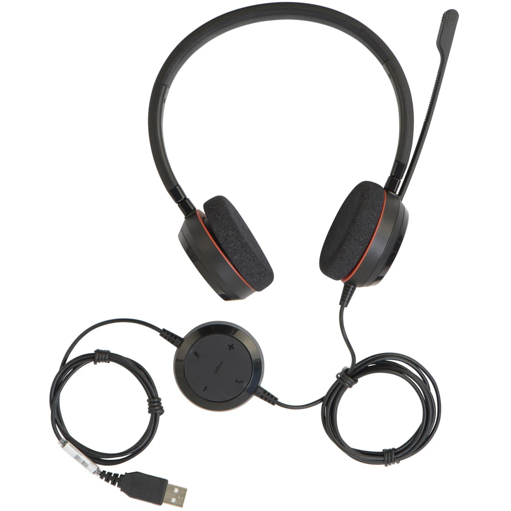 Гарнитура Jabra Evolve 20 MS Stereo Duo - 4999-823-189 - фото 3