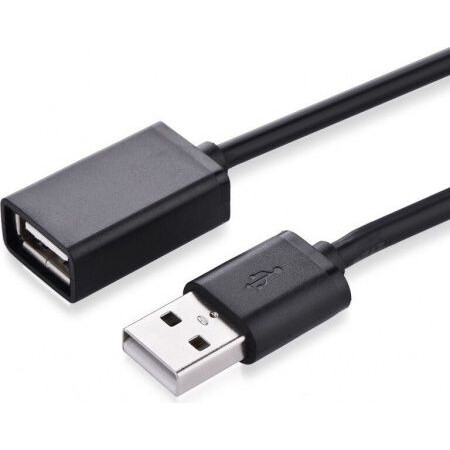 Кабель удлинительный USB A (M) - USB A (F), 1.5м, UGREEN US103