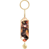 Брелок miHoYo Genshin Impact Metal & Resin Keychain Moment of Bloom Hutao (6974696615609)